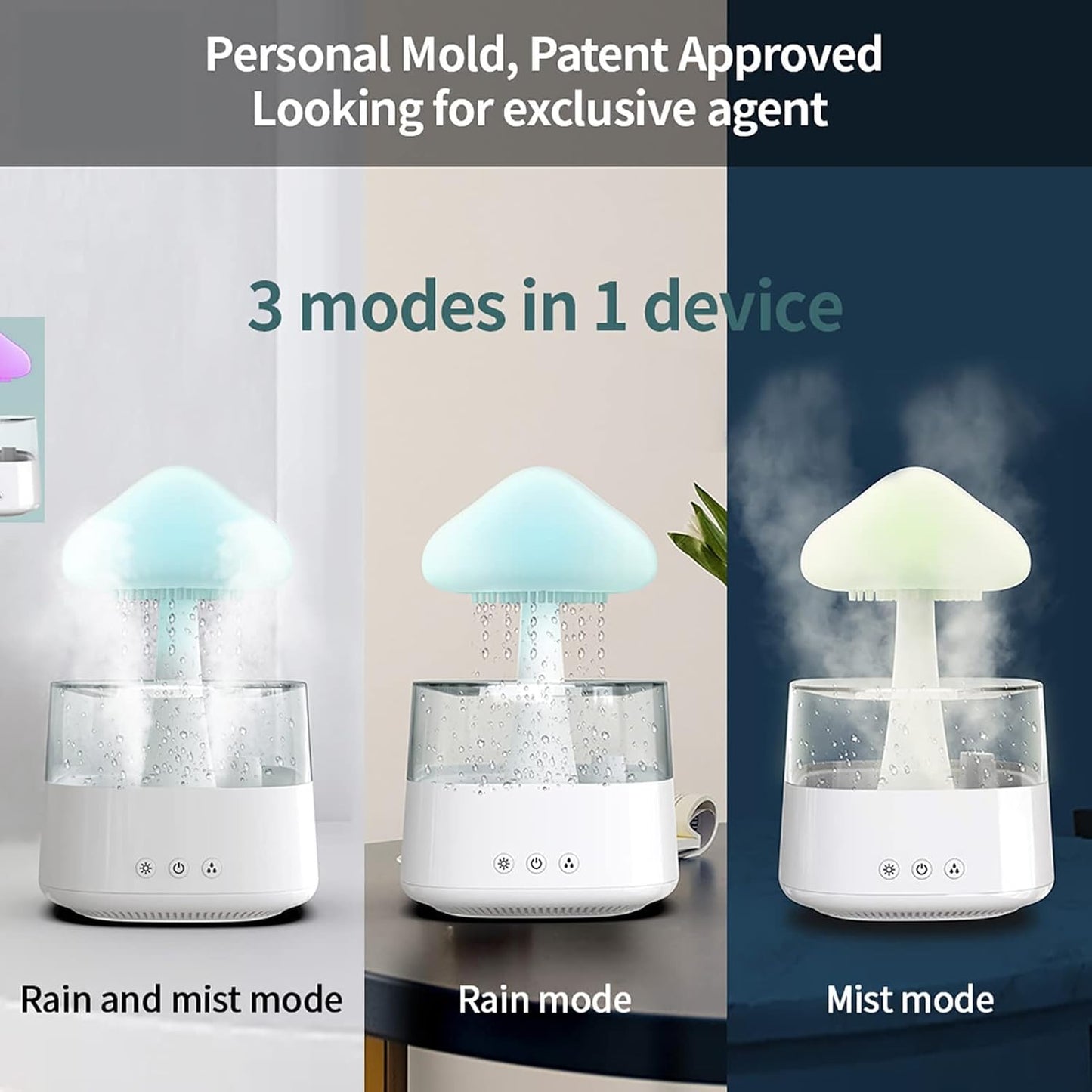 Hello Nexora™ Air Mist – Night Light Humidifier