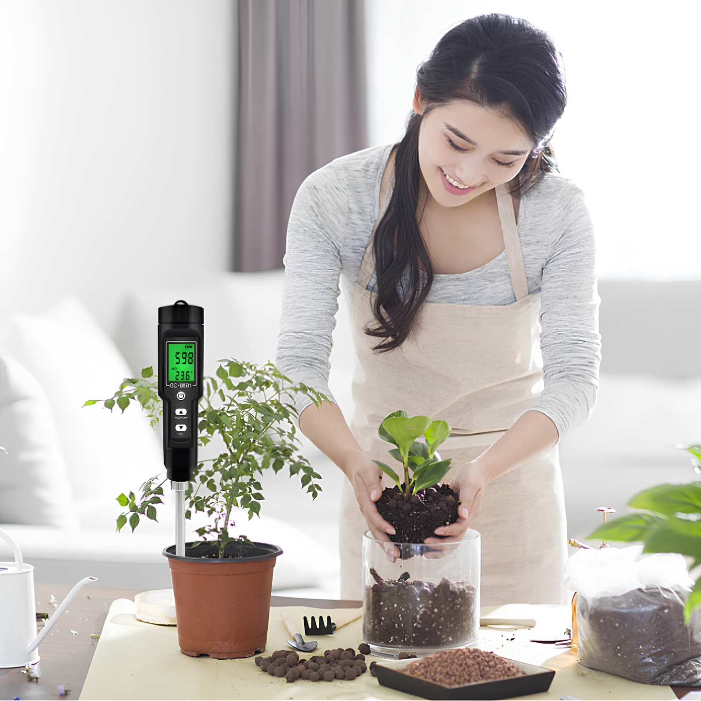 Hello Nexora™ Root Test – EC Garden Tester